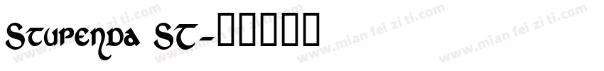 Stupenda ST字体转换